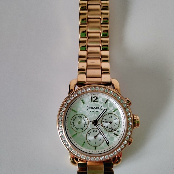 Coach women rose gold watch - Picture 2 of 8